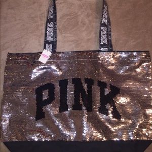 Pink tote